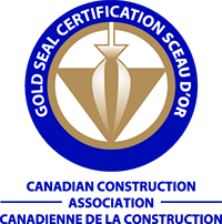 The Canadian Construction Association-Gold Seal Certification Logo