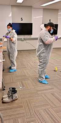 First place for forensics: Seneca students shine at crime scene competition