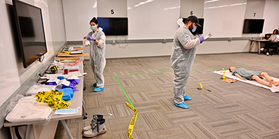 First place for forensics: Seneca students shine at crime scene competition
