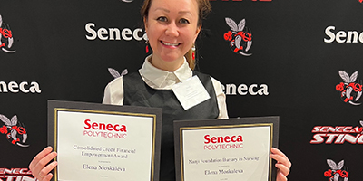 Awards provide nursing student with “hope for a better future”